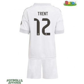 Real Madrid Alexander-Arnold #12 Hemmaställ Barn 2025-26 Kortärmad (+ Korta byxor)